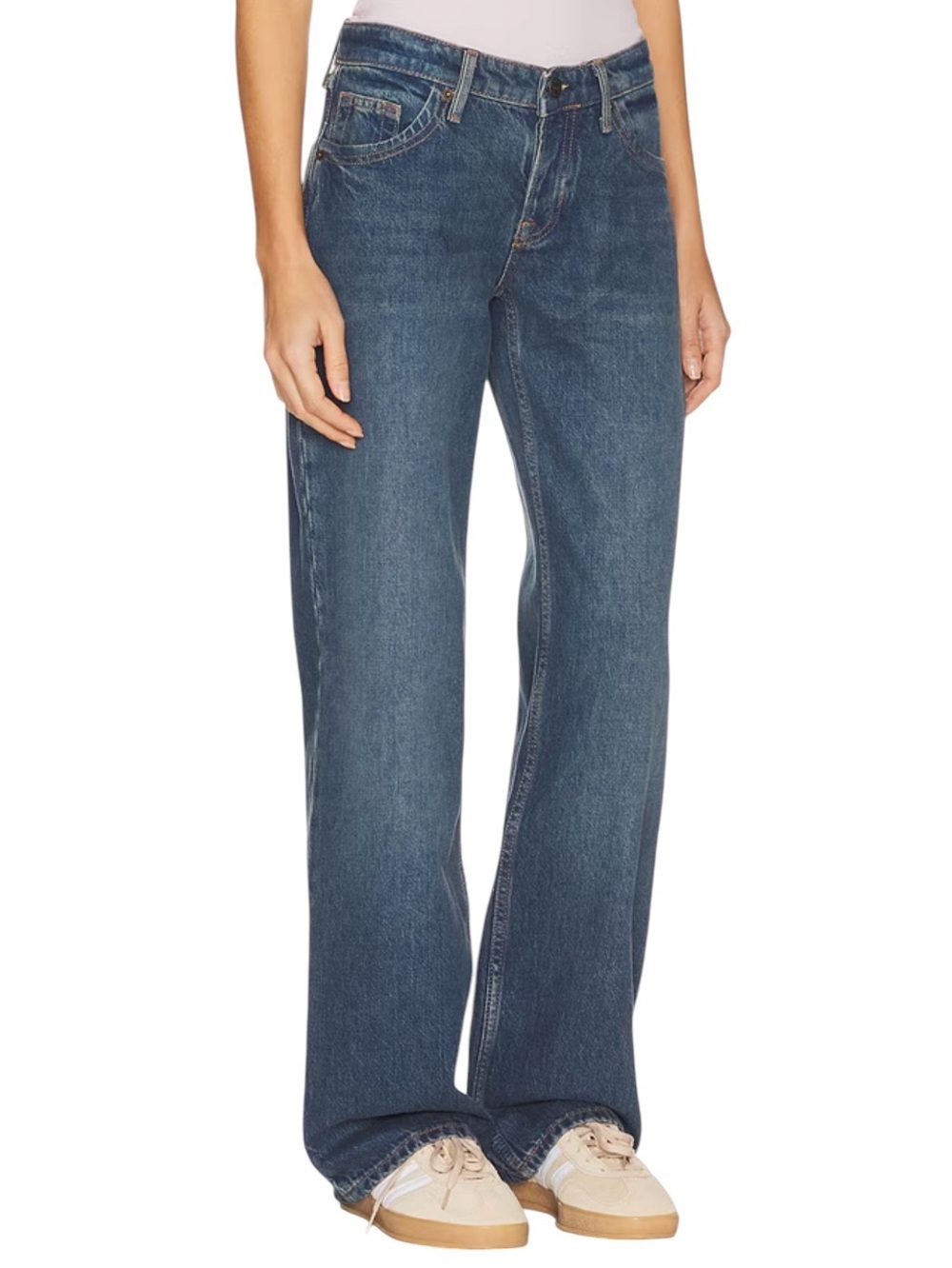 We The Free Tennessee Low Rise Boyfriend Jeans Wide Leg Denim Womens 29 NWT